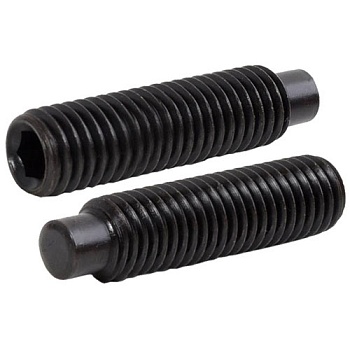 Винт установочный М3х4 DIN 915 с цапфой сталь 45Н